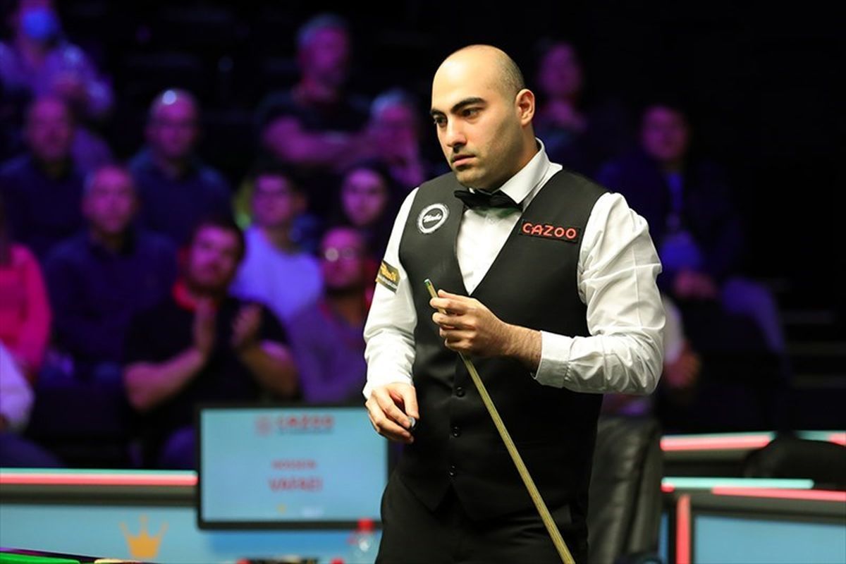 حسین وفایی ملی پوش اسنوکر ایران