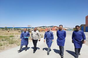 بازدید مدیرکل دامپزشکی استان مرکزی از موسسه سرم سازی رازی و کارخانه خوراک طیور