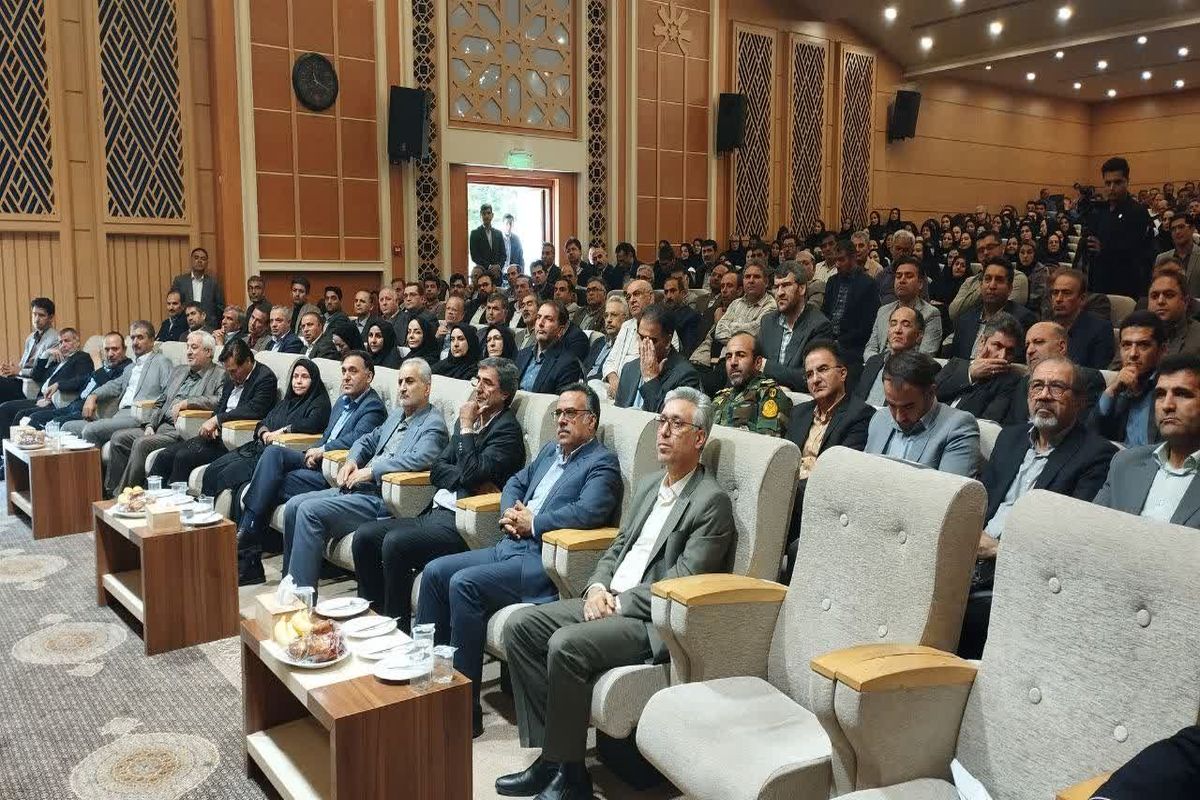 معارفه رئیس دانشگاه محقق اردبیلی