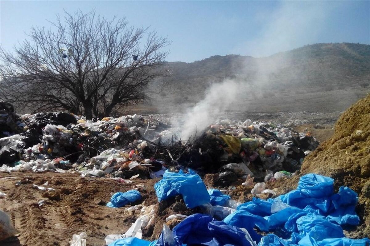 دو پشته دشتروم زباله
