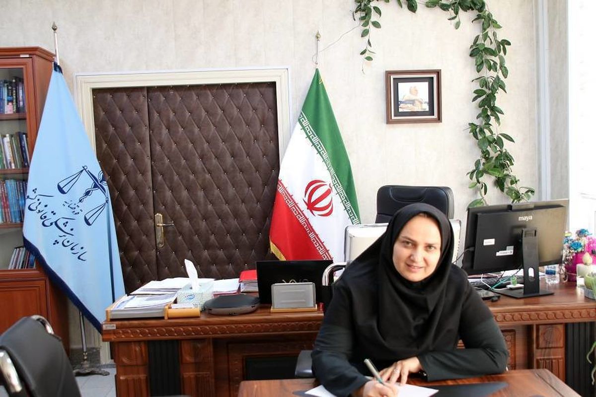 نگار خوشنویس مدیرکل پزشکی قانونی استان اردبیل