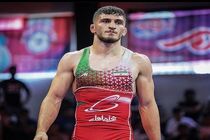 نخودی مقتدرانه قهرمان وزن ۷۹ کیلوگرم کشتی آزاد آلبانی شد