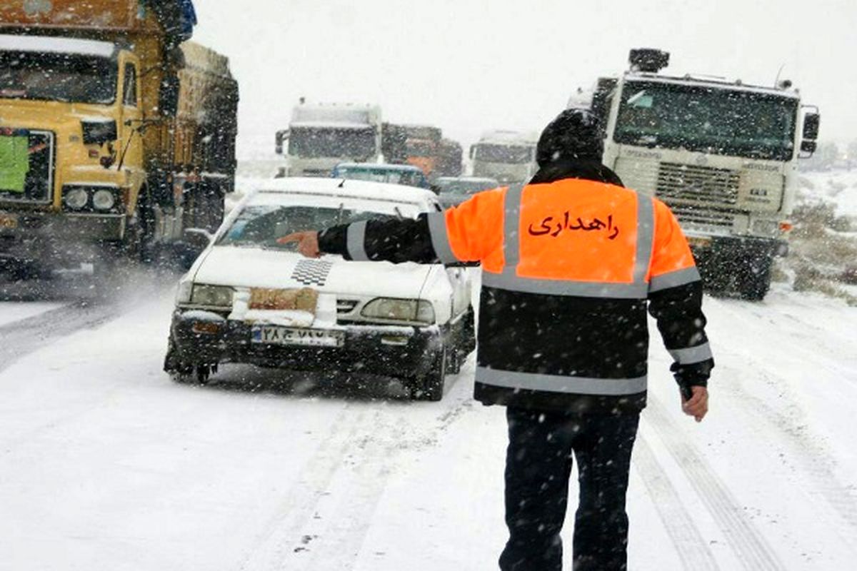 برف روبی جاده های مازندران