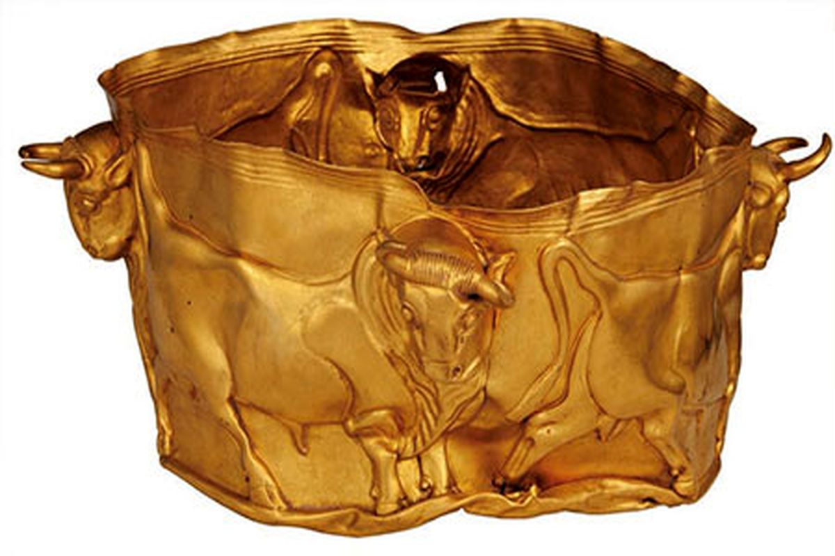 گنجینه زرین هخامنشی