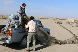 اجرای طرح مقابله با صید غیرمجاز در شهرستان جاسک