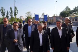 وزیر آموزش و پرورش برای افتتاح و کلنگ‌زنی پروژه‌های آموزشی وارد اردبیل شد