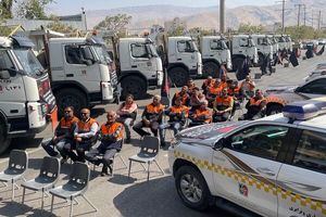 اعزام ناوگان ماشین آلات راهداری فارس به مرز مهران