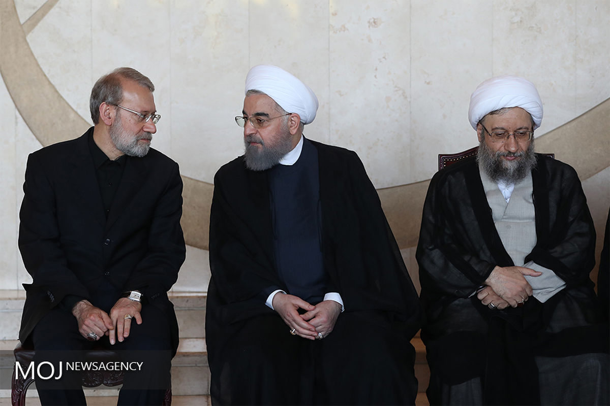 وداع با شهدای ترور در مجلس