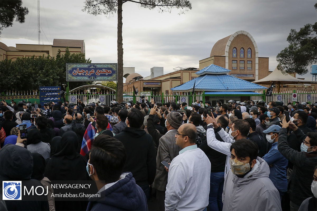 تشییع پیکر استاد محمدرضا شجریان در بهشت زهرا (س)