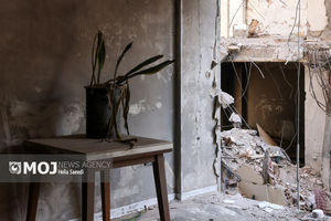 آثار حمله رژیم صهیونستی به منازل دانشمندان هسته ای 