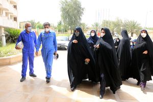 توانمندی بانوان شاغل در بخش صنعت نفت ستودنی است