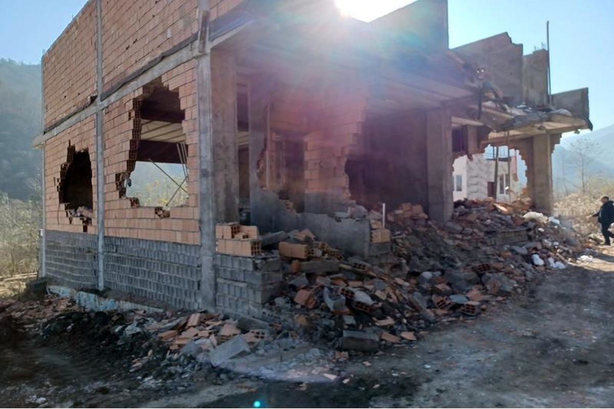 قلع وقمع در سوادکوه شمالی