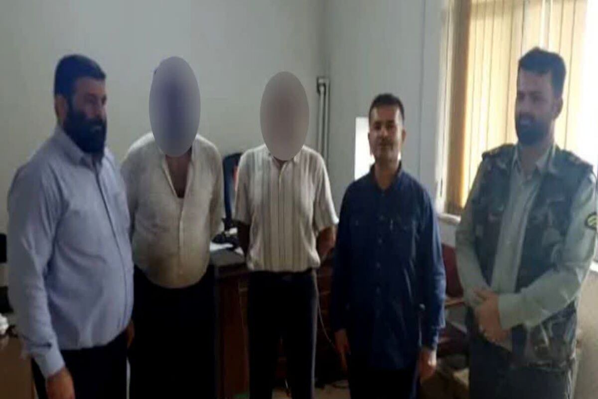 دستگیری قاچاقچیان چوب