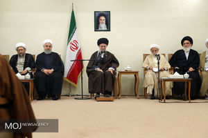 دیدار رییس و اعضای مجلس خبرگان با مقام معظم رهبری