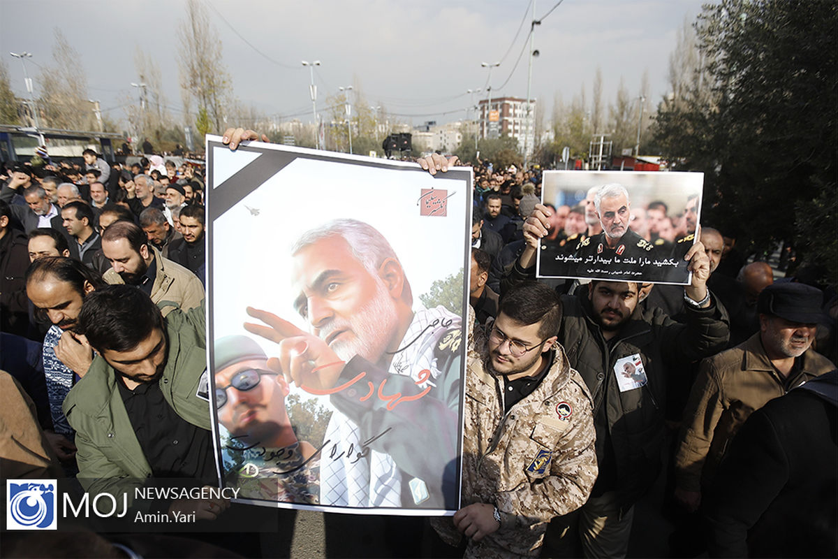 راهپیمایی+مردمی+در+پی+شهادت+سردار+سپهبد+قاسم+سلیمانی