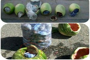 کشف 29 کیلوگرم تریاک از بار هندوانه 