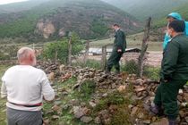 حضور و بازدید میدانی فرمانده سپاه نوشهر در مناطق سیل زده و خسارت دیده بخش کجور