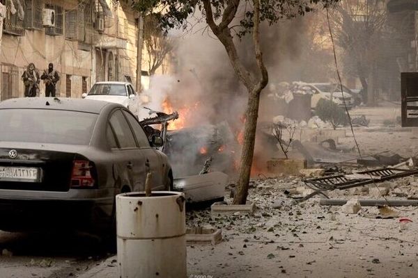 اعلام محله الشیخ مقصود شهر حلب سوریه به عنوان منطقه بسته نظامی