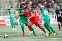 نتیجه بازی ذوب آهن و پرسپولیس در نیمه نخست