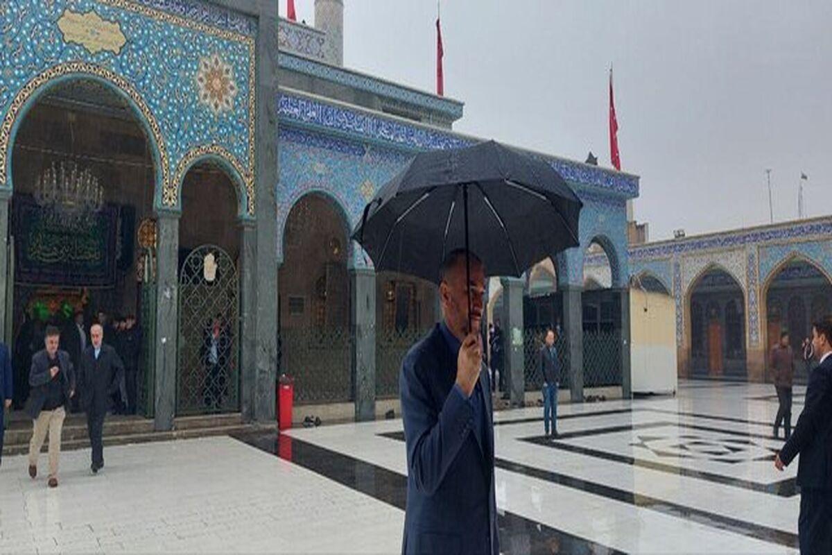 حضور وزیر امور خارجه در سوریه