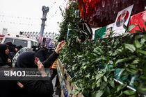 تشییع پیکر ۱۶ شهید مدافع امنیت روز  دوشنبه در کرمانشاه