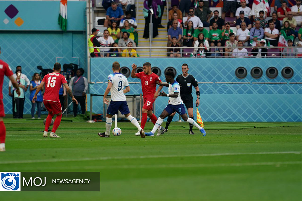 جام جهانی فوتبال - دیدار ایران و انگلیس