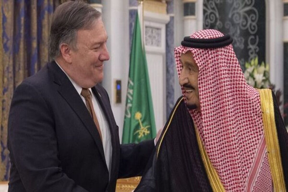پمپئو و ملک سلمان