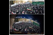نقش اتحاد مقدس بر دیوارنگاره میدان ولیعصر (عج)