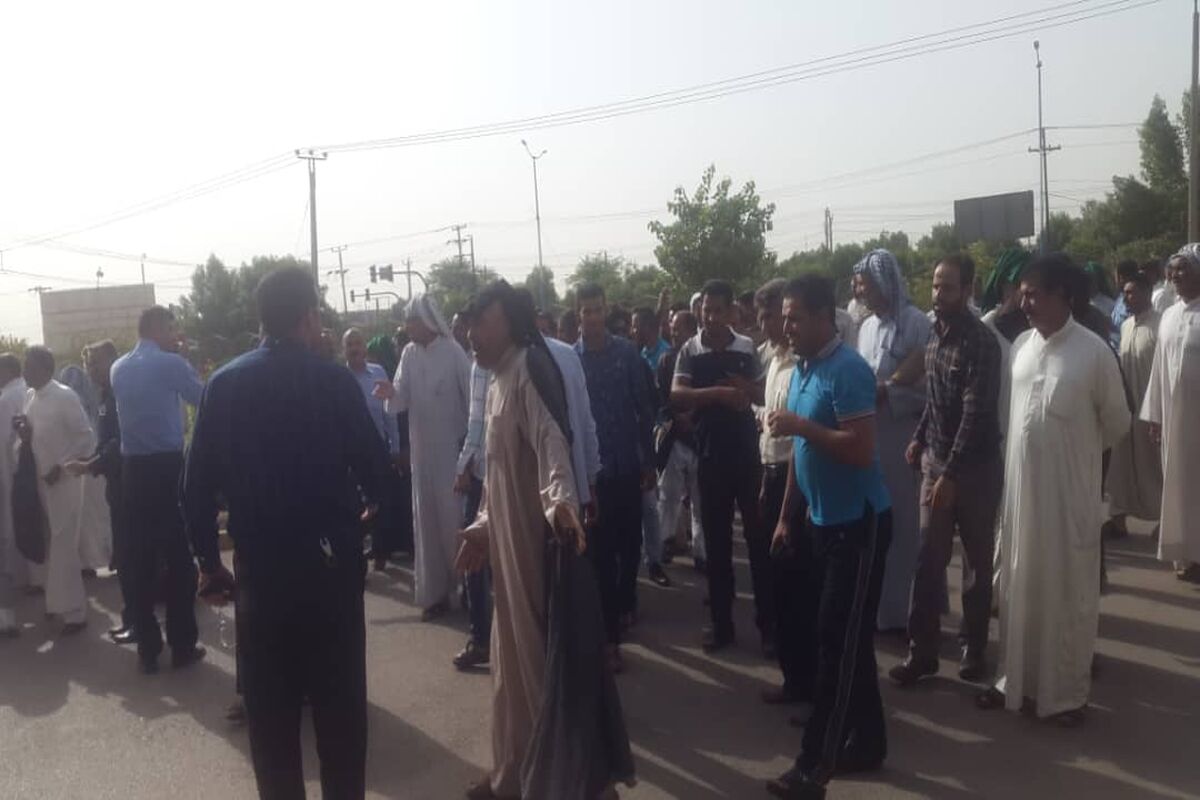 اعتراض بامیه کاران خوزستانی
