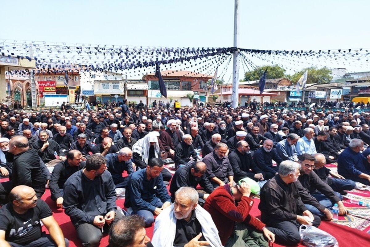 نماز جمعه عاشورایی در مازندران