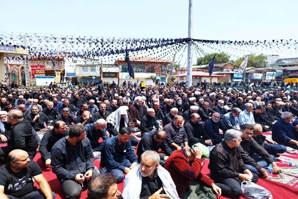 نماز جمعه عاشورایی در مازندران
