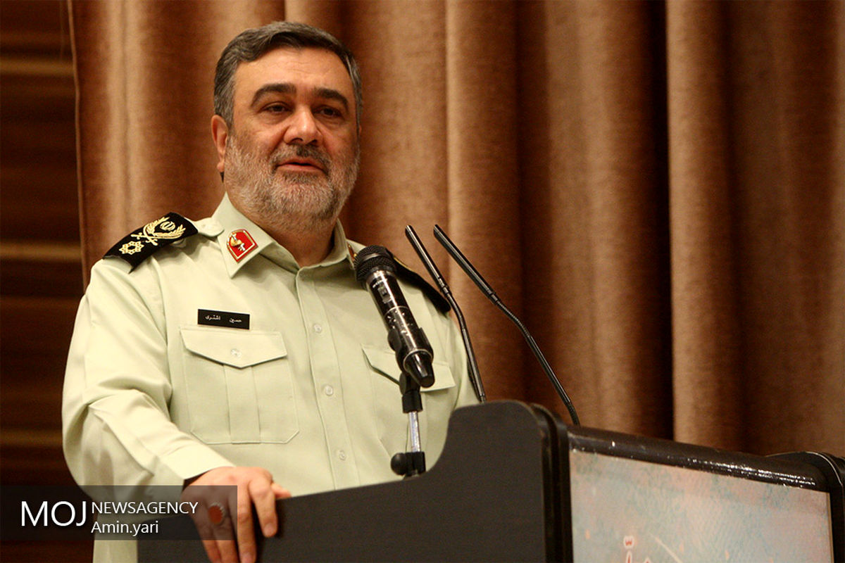 تجلیل از مقام معلم در دانشگاه علوم انتظامی امین / سردار حسین اشتری فرمانده نیروی انتظامی