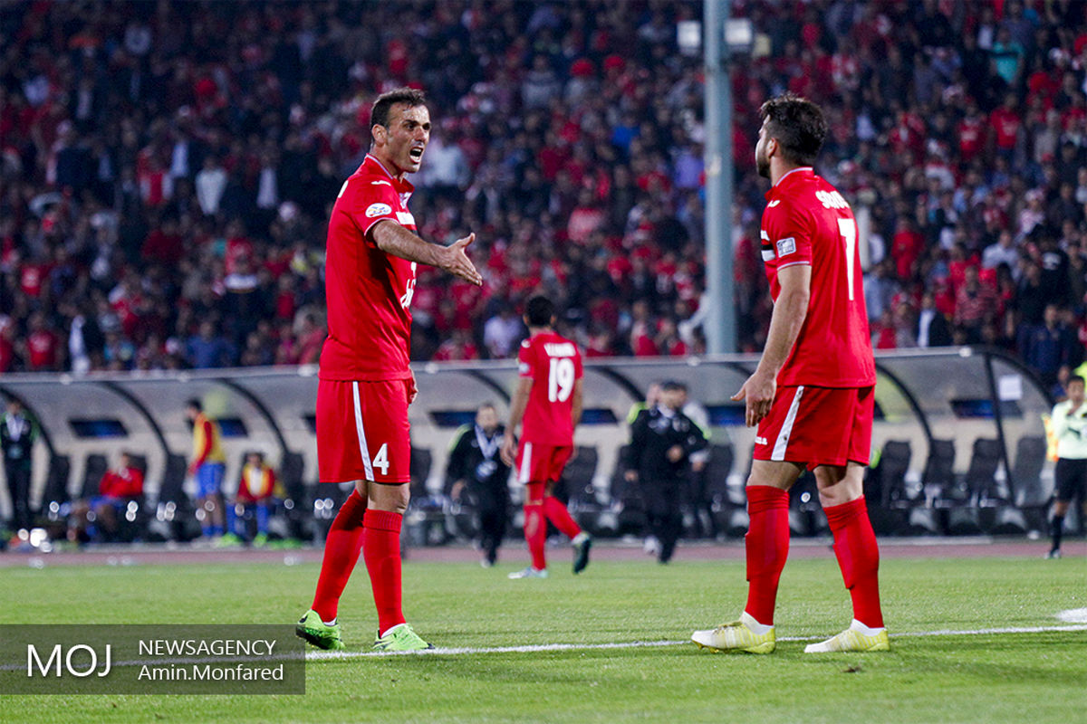 دیدار تیم های فوتبال پرسپولیس ایران و الریان قطر (2)