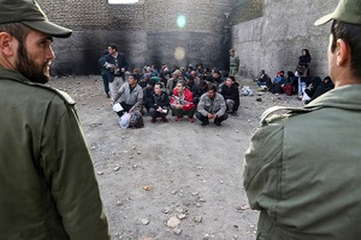 جمع آوری معتادان در کرمانشاه