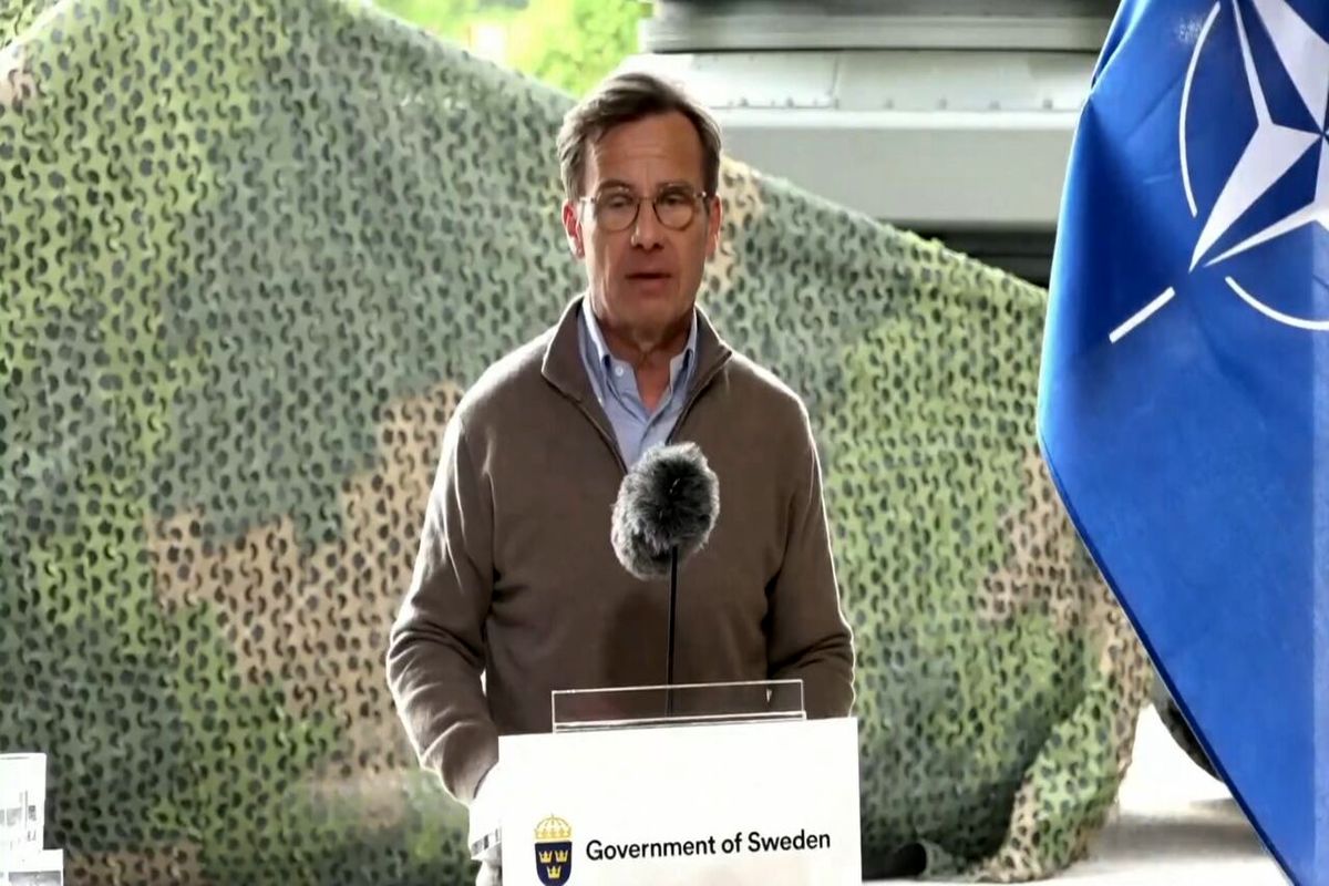 اولف کریسترسون»(Ulf Kristersson) نخست وزیر سوئد