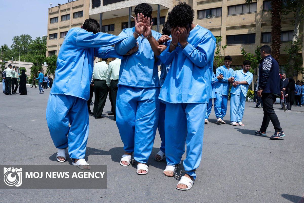 دستگیری سارقین و انهدام چندین باند زورگیری