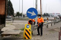 جایگزینی بیش از 16 کیلومتر نیوجرسی به جای گاردریل در جاده‌های مازندران