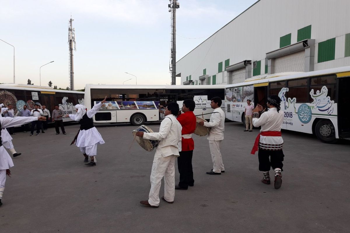 کاروان سفیران تبریز 2018 در گیلان