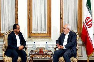 سخنگوی جنبش انصارالله یمن با ظریف دیدار کرد