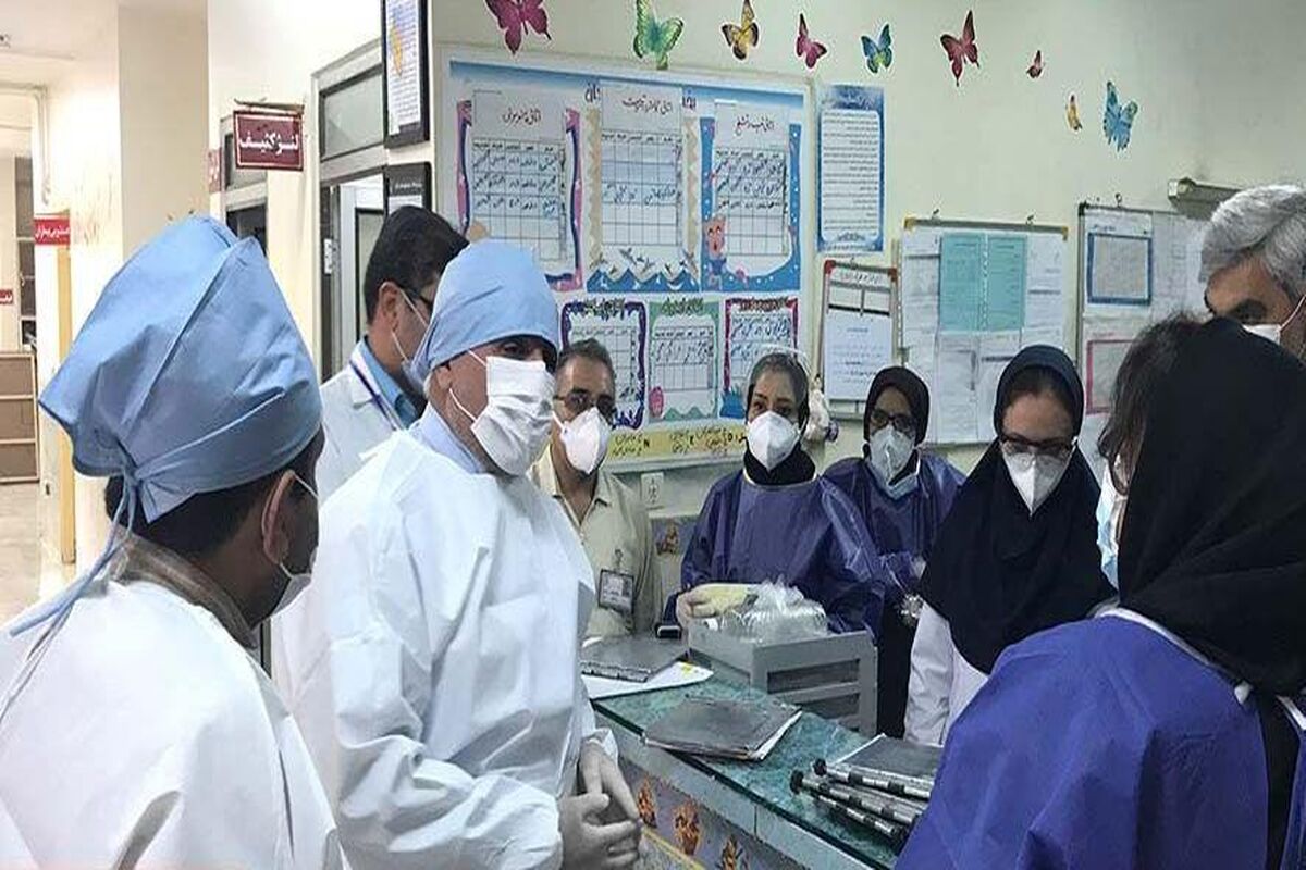 بازدید فرماندار خمینی شهر از بیمارستان 9 دی