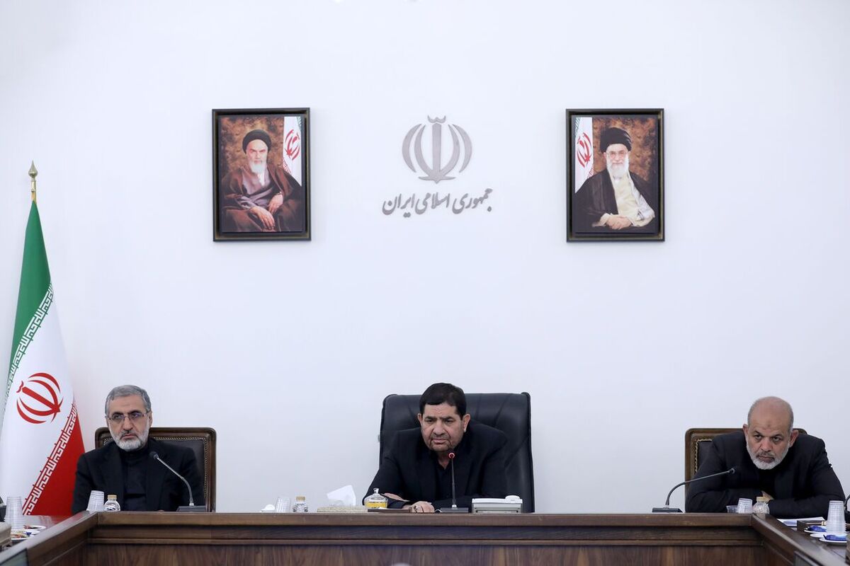 محمد مخبر سرپرست ریاست جمهوری در شورای اقتصاد