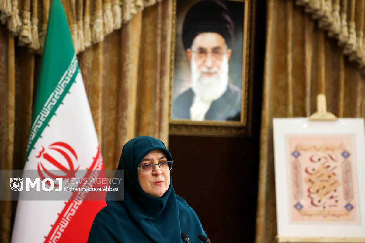 فاطمه مهاجرانی سخنگوی دولت