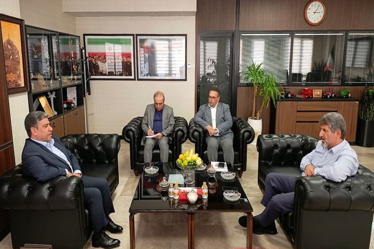 رایزنی استاندار اردبیل با مدیرعامل تراکتورسازی
