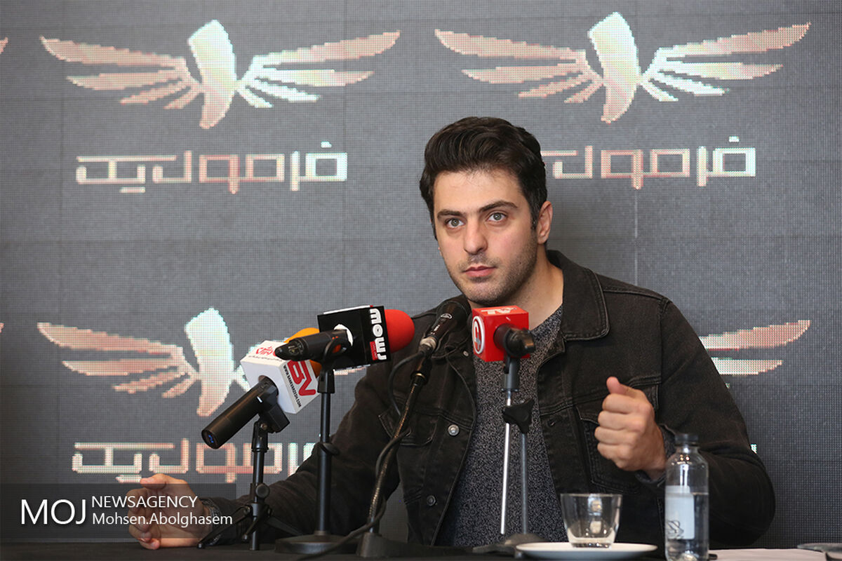 نشست خبری علی ضیا مجری برنامه «فرمول یک»