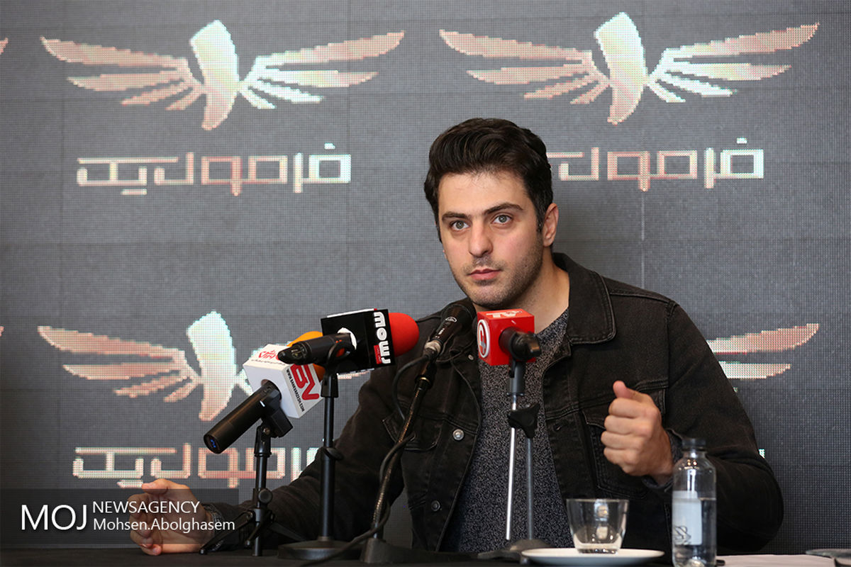 نشست خبری علی ضیا مجری برنامه «فرمول یک»