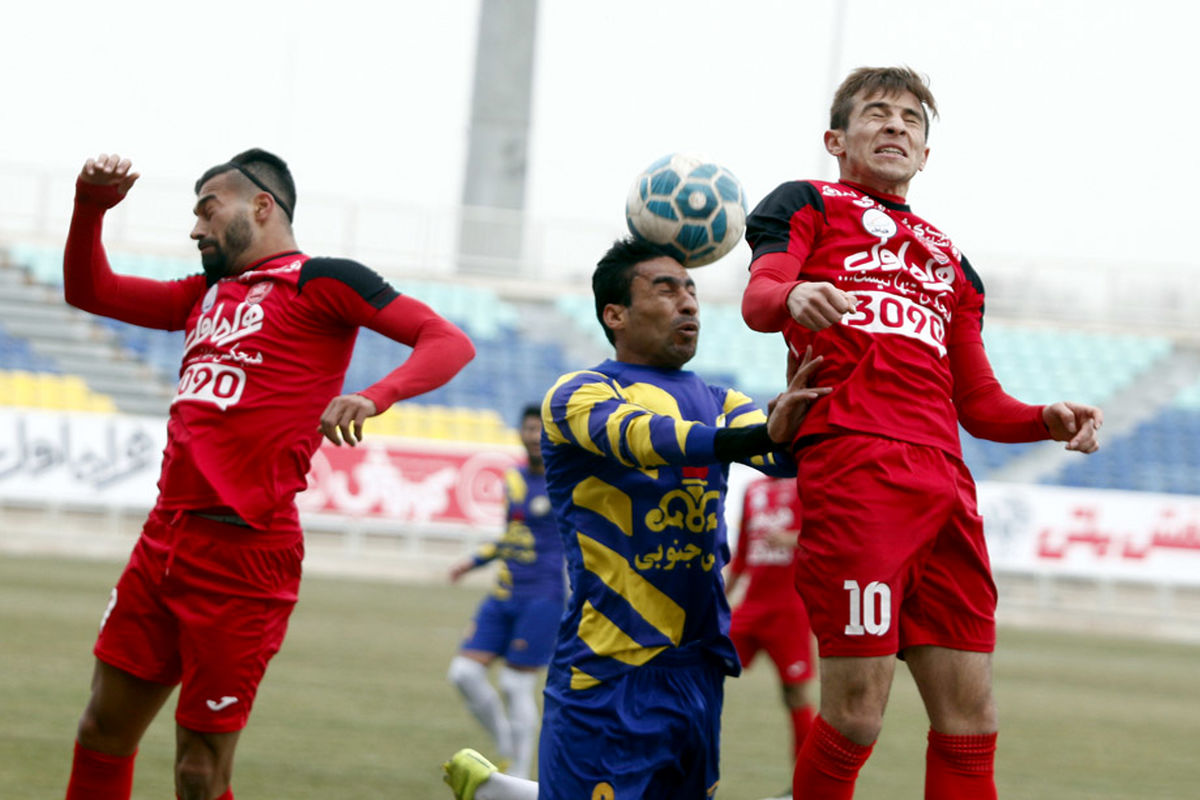 بازی پرسپولیس و پارس جنوبی جم