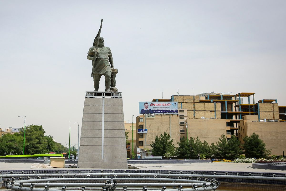 اصفهان- تندیس کاوه ااهنگر