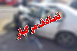 تصادف دلخراش در محور ایوانکی/ همسر معاون رئیس‌جمهور جان باخت + فیلم و تصویر