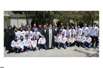 مدال آوران کاروان ورزشی دانش‌آموزی «امید ایران» با رهبر انقلاب دیدار کردند