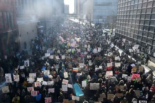 صدراعظم آلمان، وضعیت آمریکا را نگران‌کننده توصیف کرد